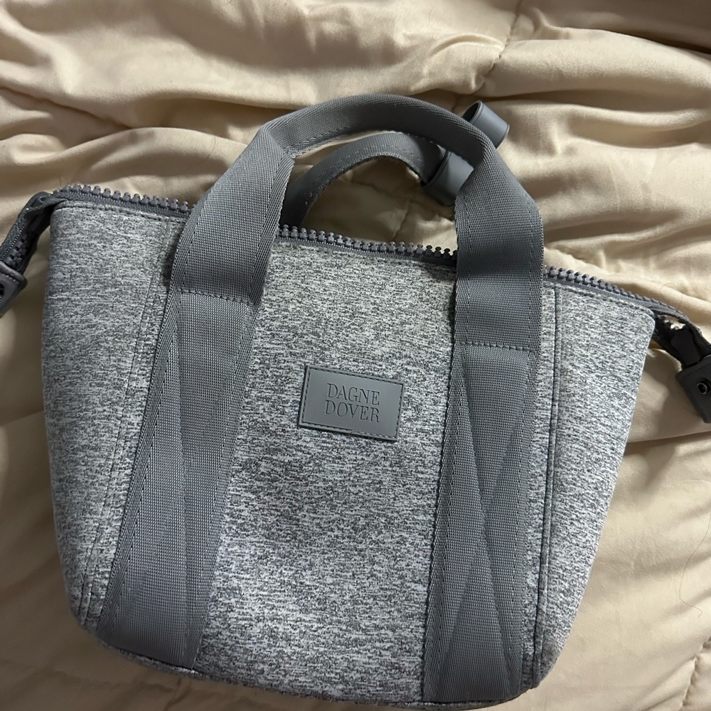 GREY DAGNE DOVER BAG! Worn out a few times! VERY SPACIOUS, Size small!